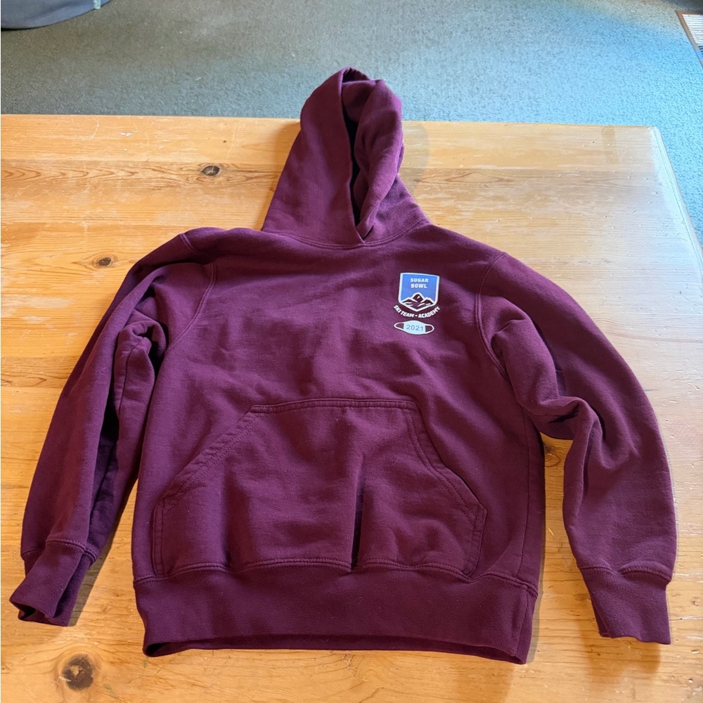 Maroon Hoodie Sweater